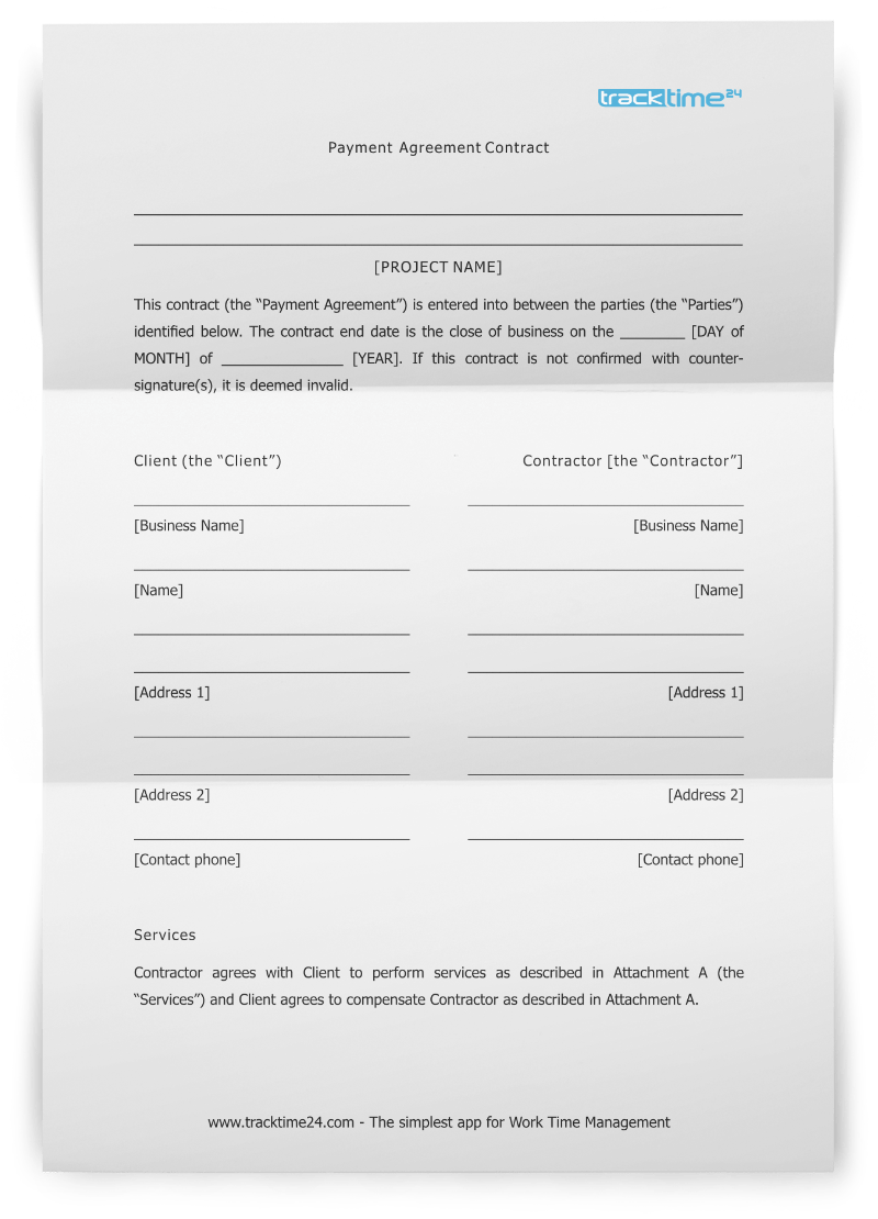 installment plan agreement template